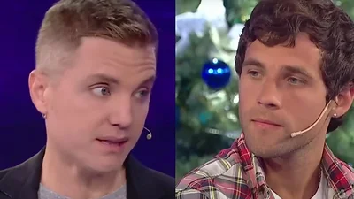 Santiago Del Moro y Agustín Guardis en Gran Hermano Santiago Del Moro y Agustín Guardis en Gran Hermano