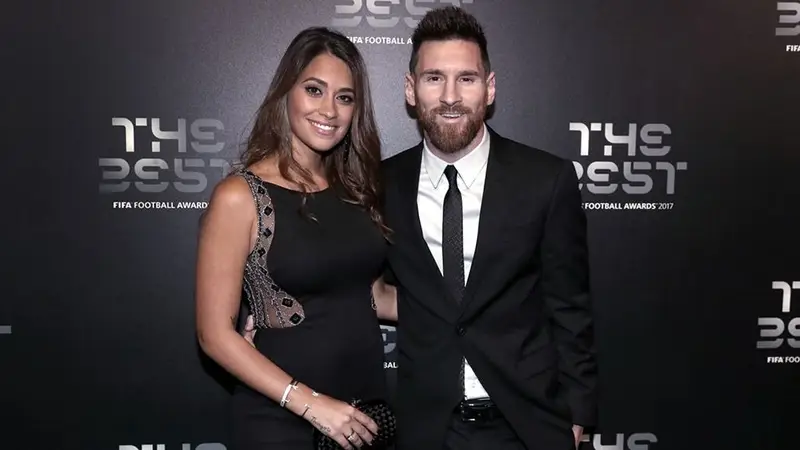Lionel Messi. Antonela Roccuzzo