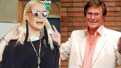 el desopilante reencuentro de Silvio Soldán y Silvia Süller. el desopilante reencuentro de Silvio Soldán y Silvia Süller.
