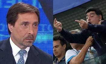 El repudiable comentario de Feinmann contra Maradona en vivo | Televisión 