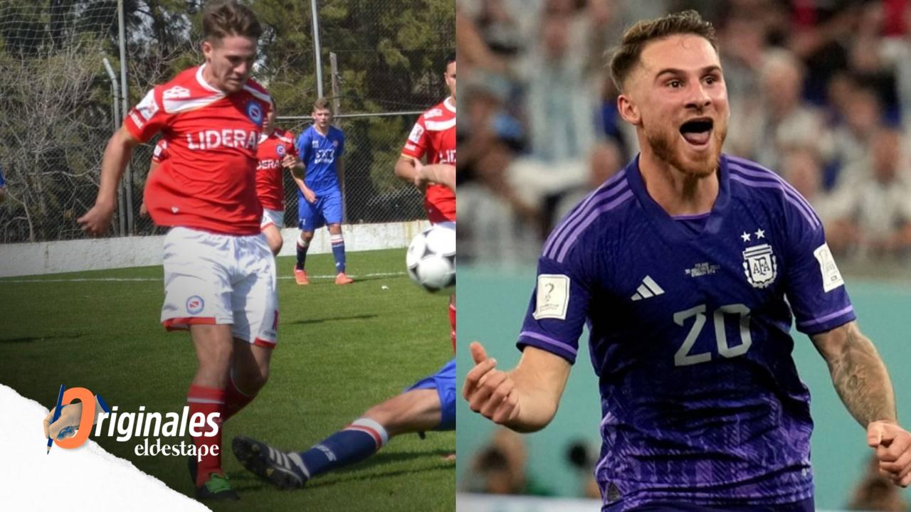 Alexis Mac Allister Mundial Qatar 2022 Selección Argentina Argentinos Juniors