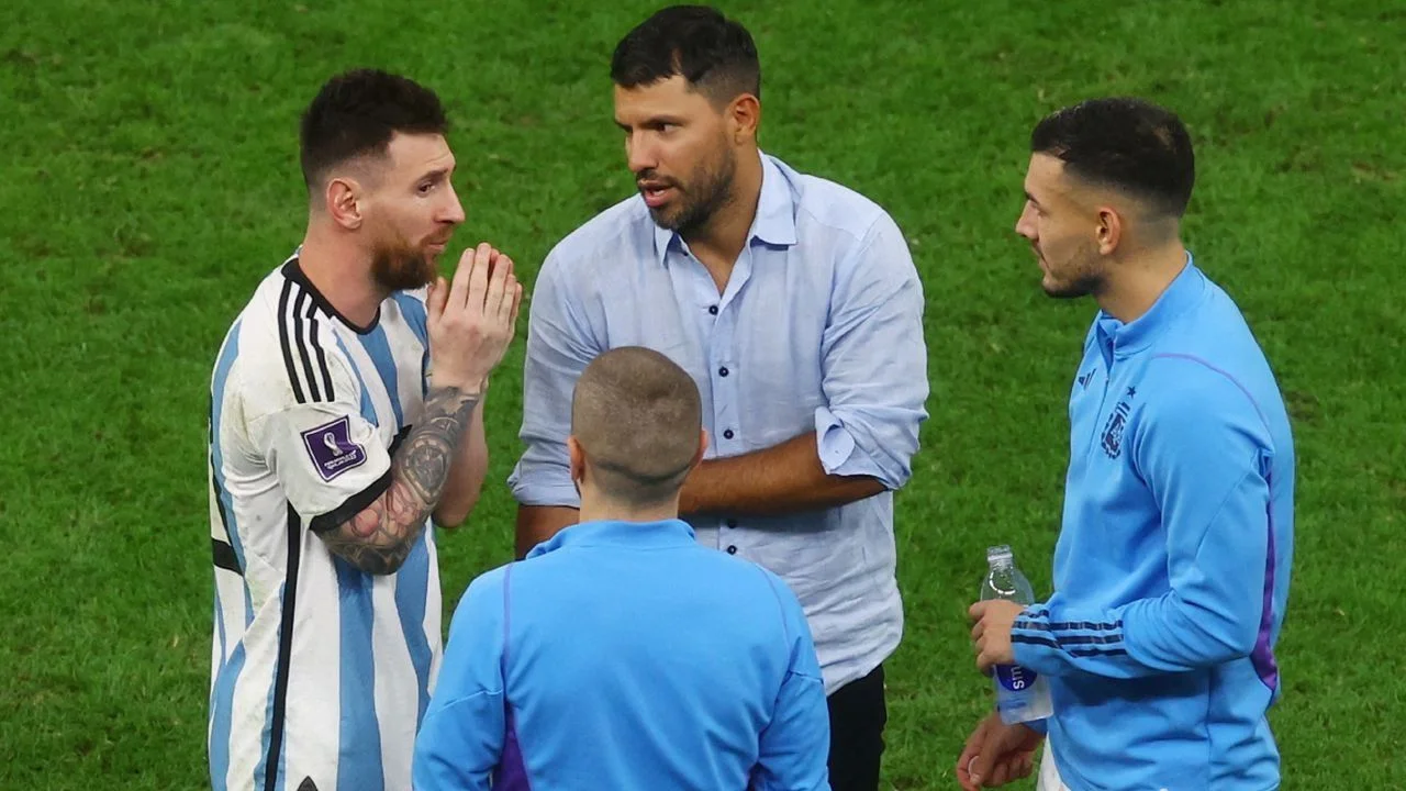 Selección Argentina Mundial Qatar 2022 Lionel Messi Sergio "Kun" Agüero