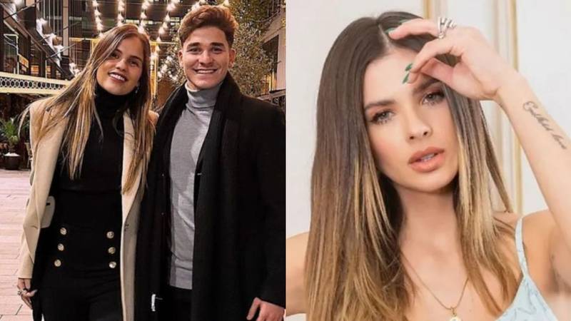 Filtran un fuerte mensaje de la novia de Julián Álvarez contra La China Suárez