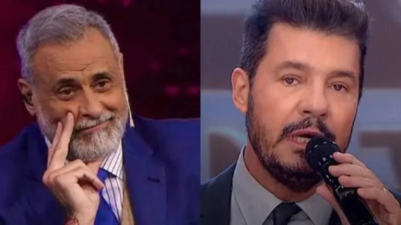 Jorge Rial y Marcelo Tinelli