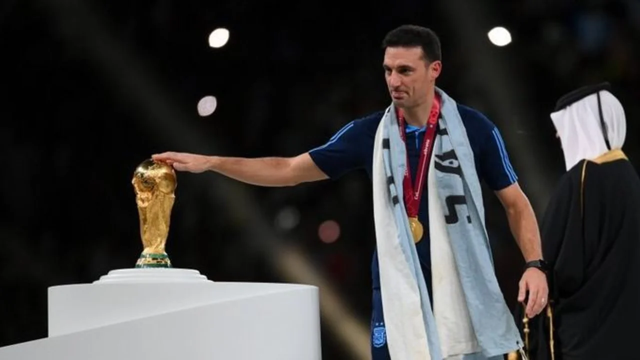 Lionel Scaloni, después de salir campeones: "Estoy orgulloso"