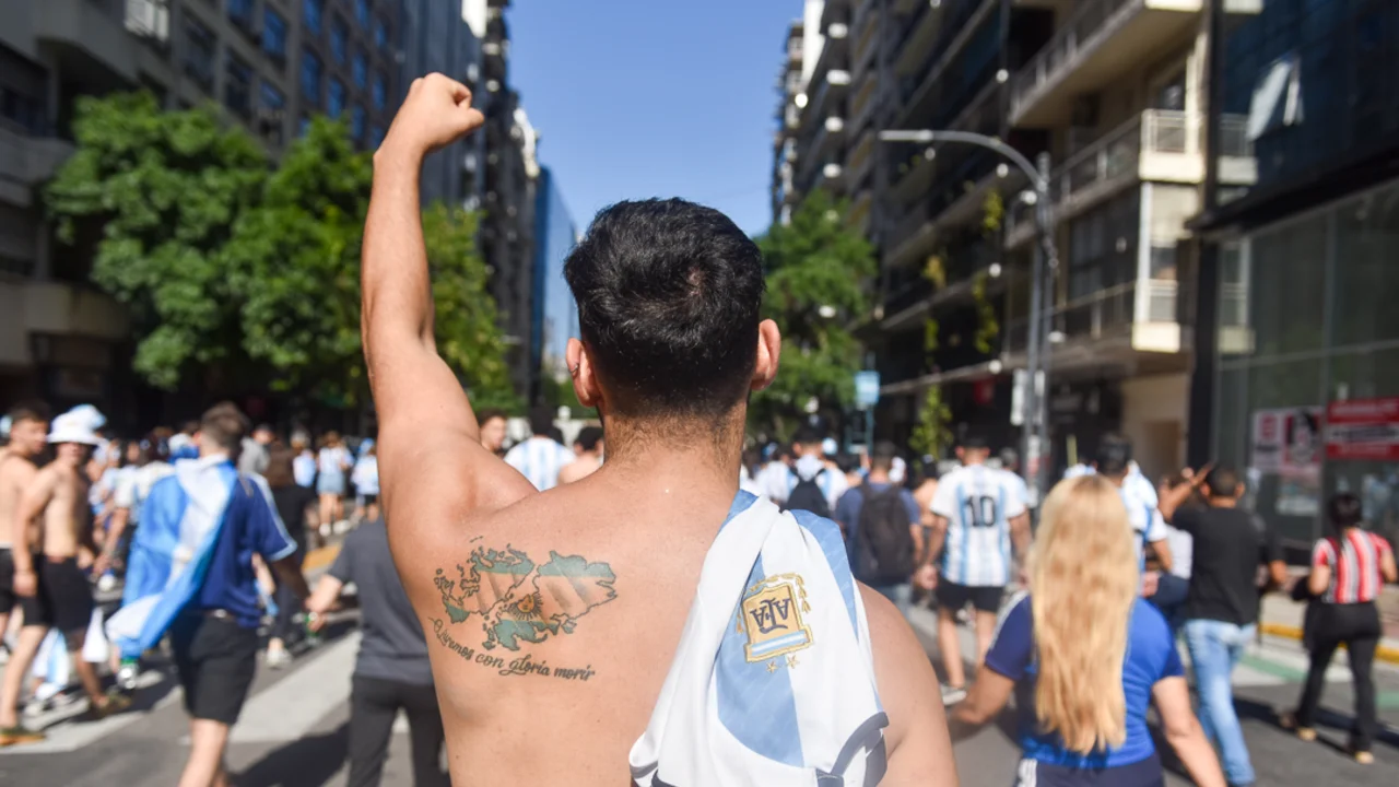 La Selección Argentina es campeona del mundo: a puro canto, así se celebra el triunfo histórico en el Obelisco 