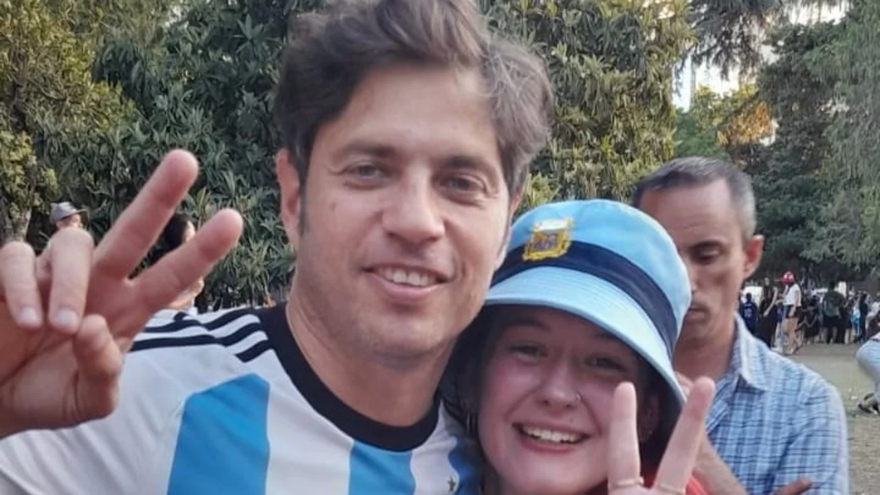 Agentina Campeón: Los festejos de Kicillof en La Plata