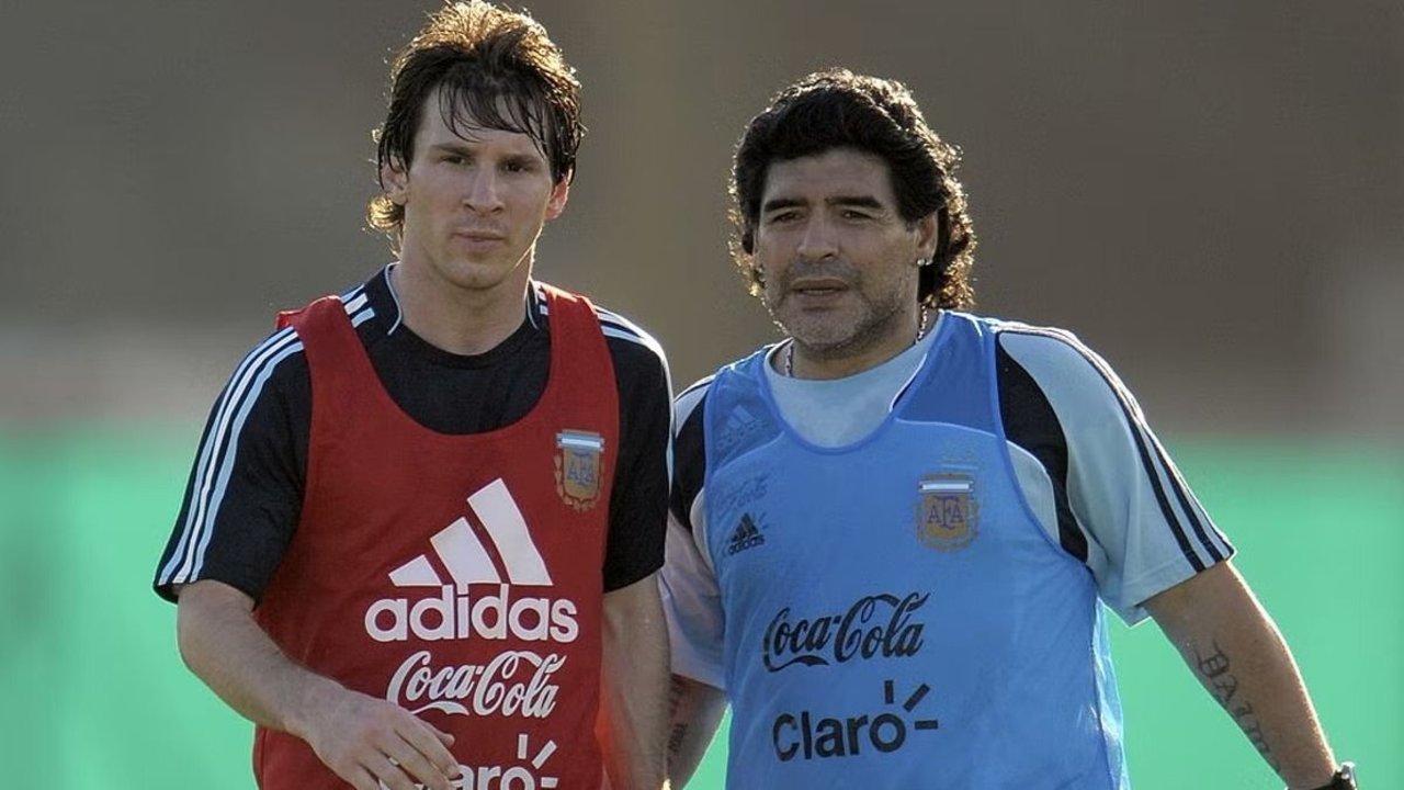 Lionel Messi Selección Argentina Diego Armando Maradona 