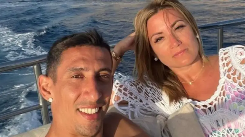 Ángel Di María. Jorgelina Cardoso