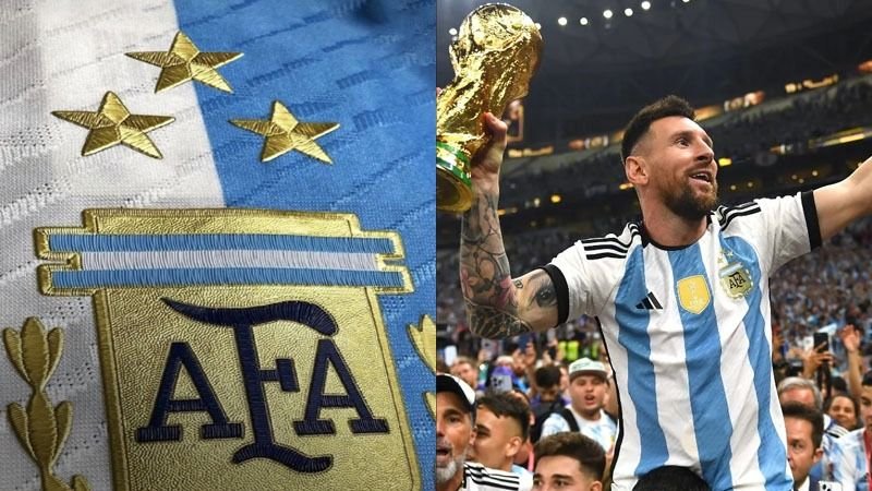 La nueva camiseta de la Selección Argentina tras salir campeón del Mundial de Qatar 2022