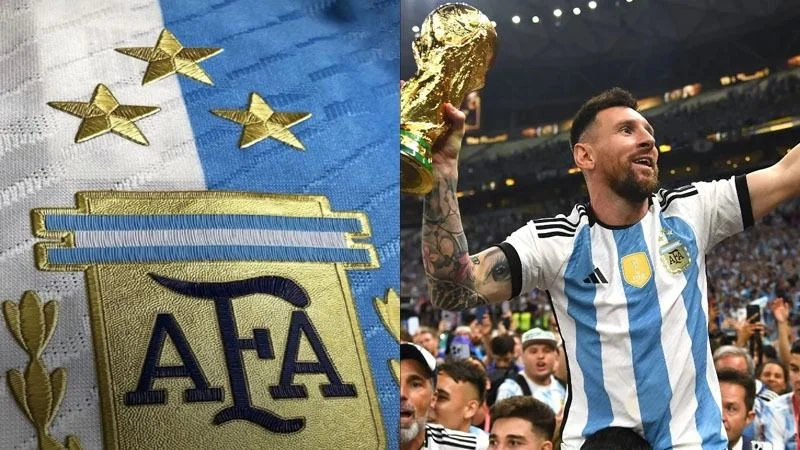 La nueva camiseta de la Selección Argentina tras salir campeón del Mundial de Qatar 2022