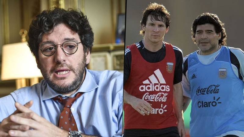 Pablo Avelluto, Diego Maradona, Lionel Messi