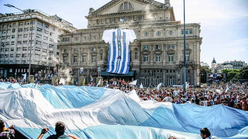 Selección Argentina, Mundial de Qatar 2022, Festejos Selección Argentina.