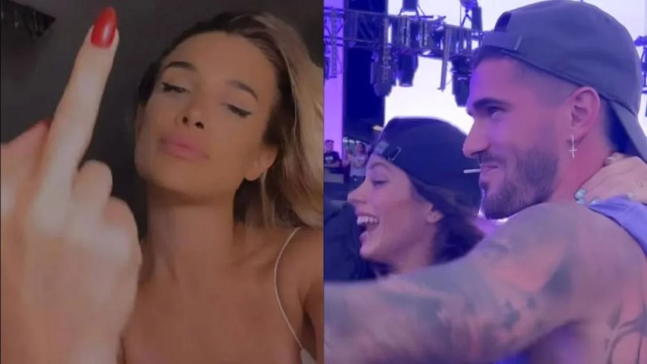 Camila Homs reaccionó al encuentro entre Rodrigo De Paul y Tini Stoessel