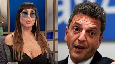 Moria Casán Sergio Massa Moria Casán Sergio Massa