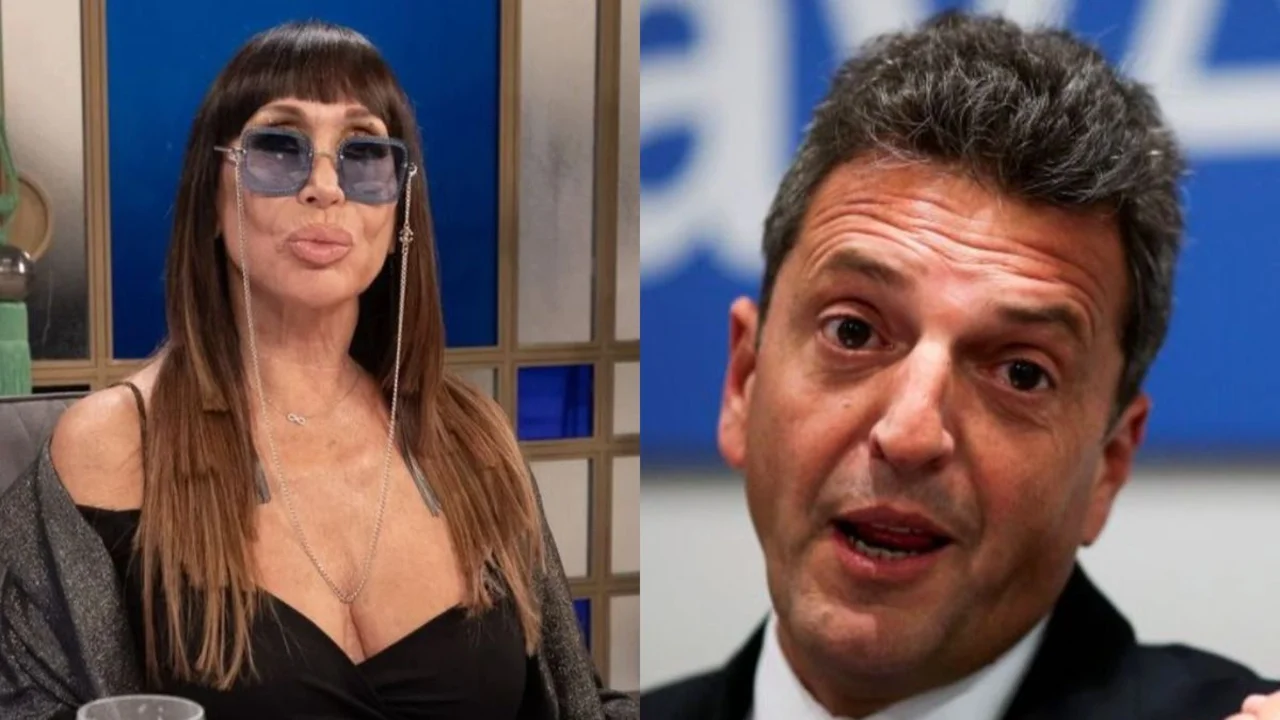 Moria Casán Sergio Massa