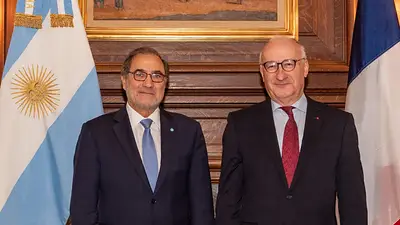 Embajadores de Argentina y Francia en EEUU celebraron la final de la Copa del Mundo Embajadores de Argentina y Francia en EEUU celebraron la final de la Copa del Mundo