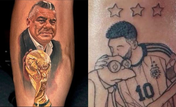 Argentina Campeón Del Mundo Los Mejores Tatuajes De Los Hinchas El