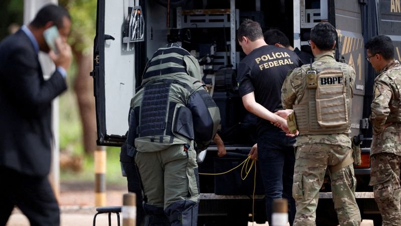 Brasil: Un detenido por intentar detonar explosivos quería evitar la asunción de Lula