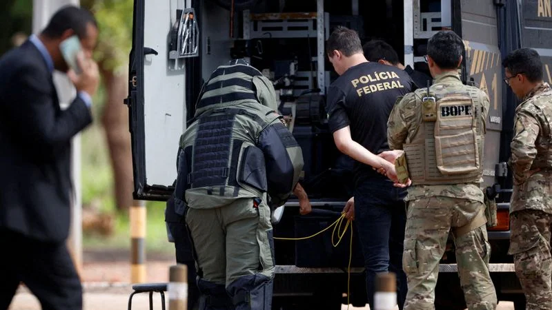 Brasil: Un detenido por intentar detonar explosivos quería evitar la asunción de Lula