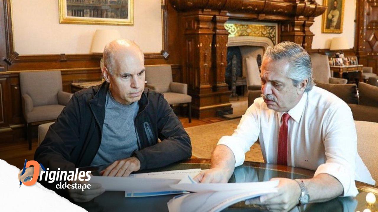 Alberto Fernández - Horacio Larreta
