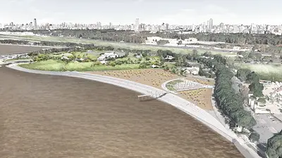 Parque Costero BA: la Justicia suspendió la construcción de la playa artificial Parque Costero BA: la Justicia suspendió la construcción de la playa artificial