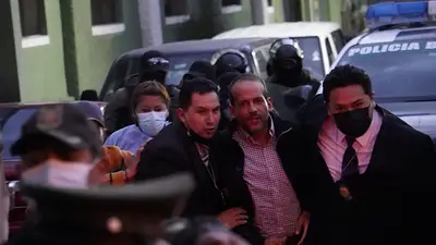Detuvieron al gobernador de Santa Cruz por su rol en el golpe de Bolivia Detuvieron al gobernador de Santa Cruz por su rol en el golpe de Bolivia