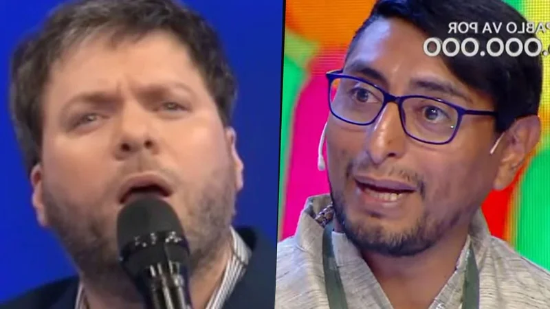 Guido Kaczka puso en aprietos a un participante de Los 8 Escalones
