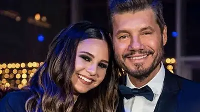 Tinelli y su hija Juana Tinelli y su hija Juana