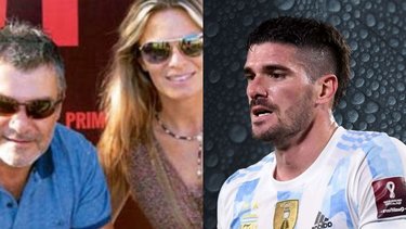 El papá de Camila Homs amenazó a Rodrigo De Paul: "Ya vas a conocer"