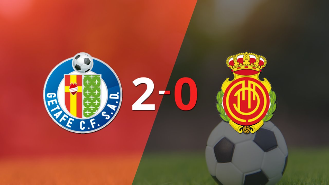 Con doblete de Borja Mayoral, Getafe derrotó a Mallorca