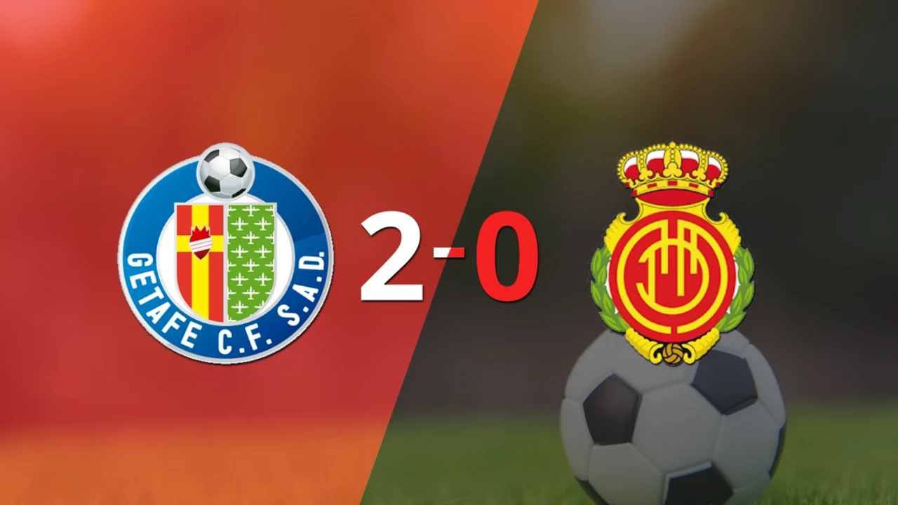 Con doblete de Borja Mayoral, Getafe derrotó a Mallorca