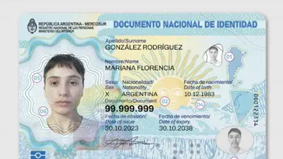 Lanzaron el nuevo DNI electrónico, que incluye un curioso detalle mundialista Lanzaron el nuevo DNI electrónico, que incluye un curioso detalle mundialista