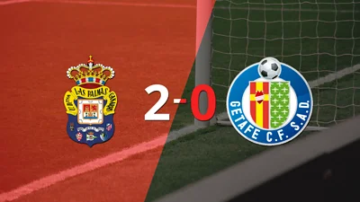 En su casa, UD Las Palmas le ganó a Getafe por 2-0 En su casa, UD Las Palmas le ganó a Getafe por 2-0