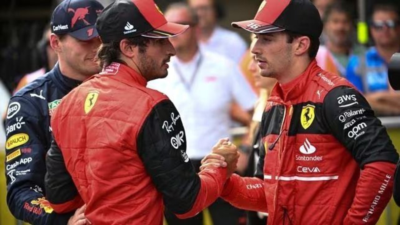 Fórmula 1, Ferrari, Charles Leclerc, Carlos Sainz, John Elkann.