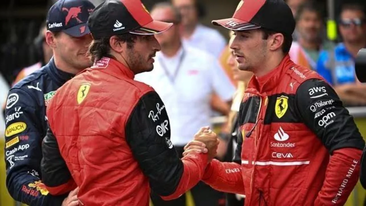 Fórmula 1, Ferrari, Charles Leclerc, Carlos Sainz, John Elkann.