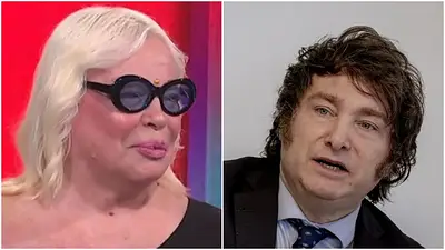 Silvia Süller. Javier Milei Silvia Süller. Javier Milei