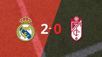 En su casa, Real Madrid derrotó por 2-0 a Granada En su casa, Real Madrid derrotó por 2-0 a Granada