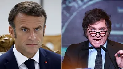 Macron apuró a Milei con medidas para el cambio climático: "Espero que se adhiera" Macron apuró a Milei con medidas para el cambio climático: "Espero que se adhiera"