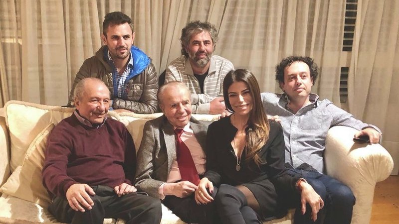 Carlos Menem, Javier Milei 