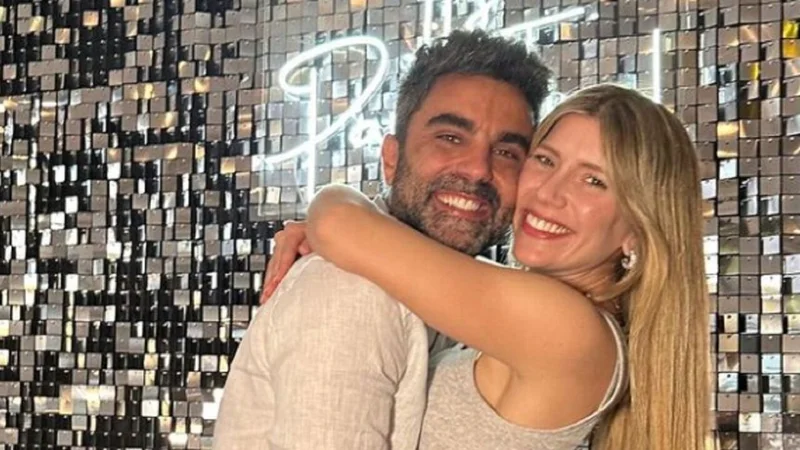 Laurita Fernández y Cludio "Peluca" Brusca