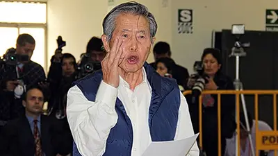 Fujimori, el dictador que sembró el terror en Perú, quedó libre en Perú Fujimori, el dictador que sembró el terror en Perú, quedó libre en Perú