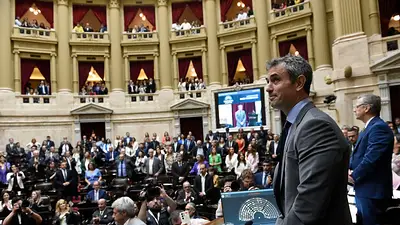 Martín Menem dijo que el paquete de leyes del Gobierno podría "entrar esta semana" Martín Menem dijo que el paquete de leyes del Gobierno podría "entrar esta semana"
