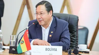 El presidente de Bolivia, Luis Arce, participó de la 63° Cumbre de jefes de Estados del Mercosur como miembro permanente. Foto: Ricardo Stuckert El presidente de Bolivia, Luis Arce, participó de la 63° Cumbre de jefes de Estados del Mercosur como miembro permanente. Foto: Ricardo Stuckert