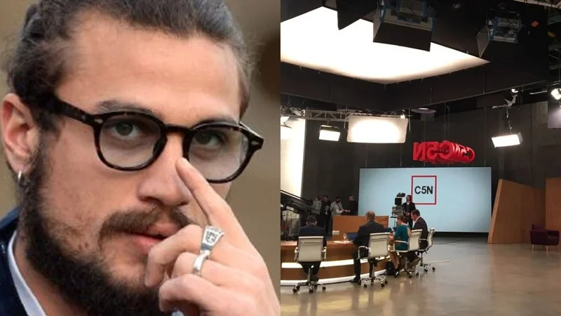 Daniel Osvaldo y el estudio de C5N