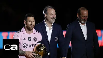 "Messimanía" marca un año "épico" para la MLS, dice comisionado Garber "Messimanía" marca un año "épico" para la MLS, dice comisionado Garber