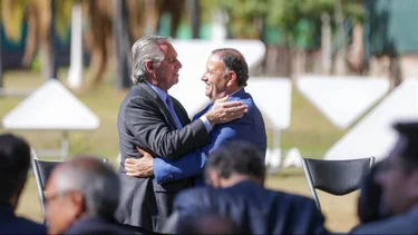 La emotiva despedida de Ricardo Quintela a Alberto Fernández