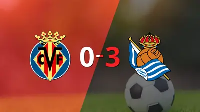 Arrolladora victoria de Real Sociedad en casa de Villarreal Arrolladora victoria de Real Sociedad en casa de Villarreal