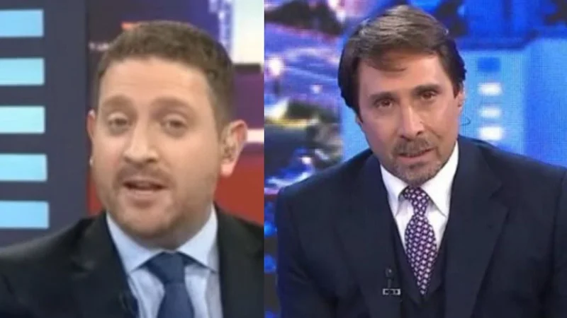 Jonatan Viale y Eduardo Feinmann en LN+