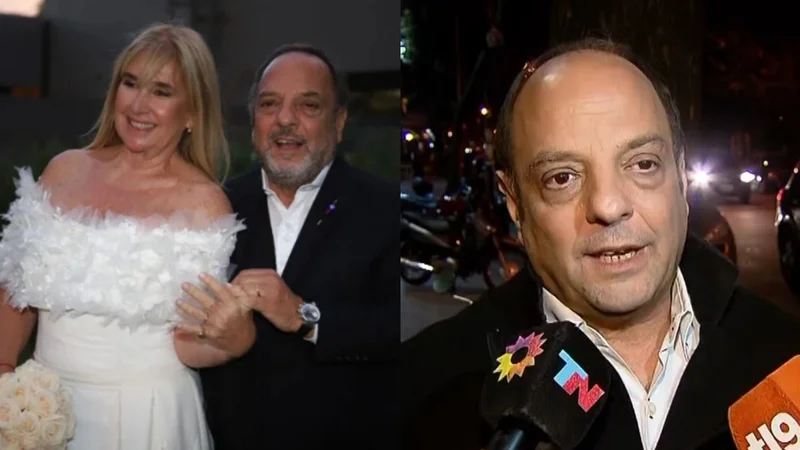 Tensión en el casamiento de Baby Etchecopar: "Se fue a las manos".